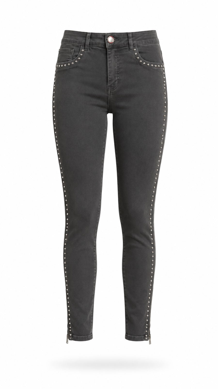 Calça Sarja Fit Bordada