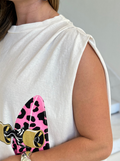 T-Shirt Onça Rosa
