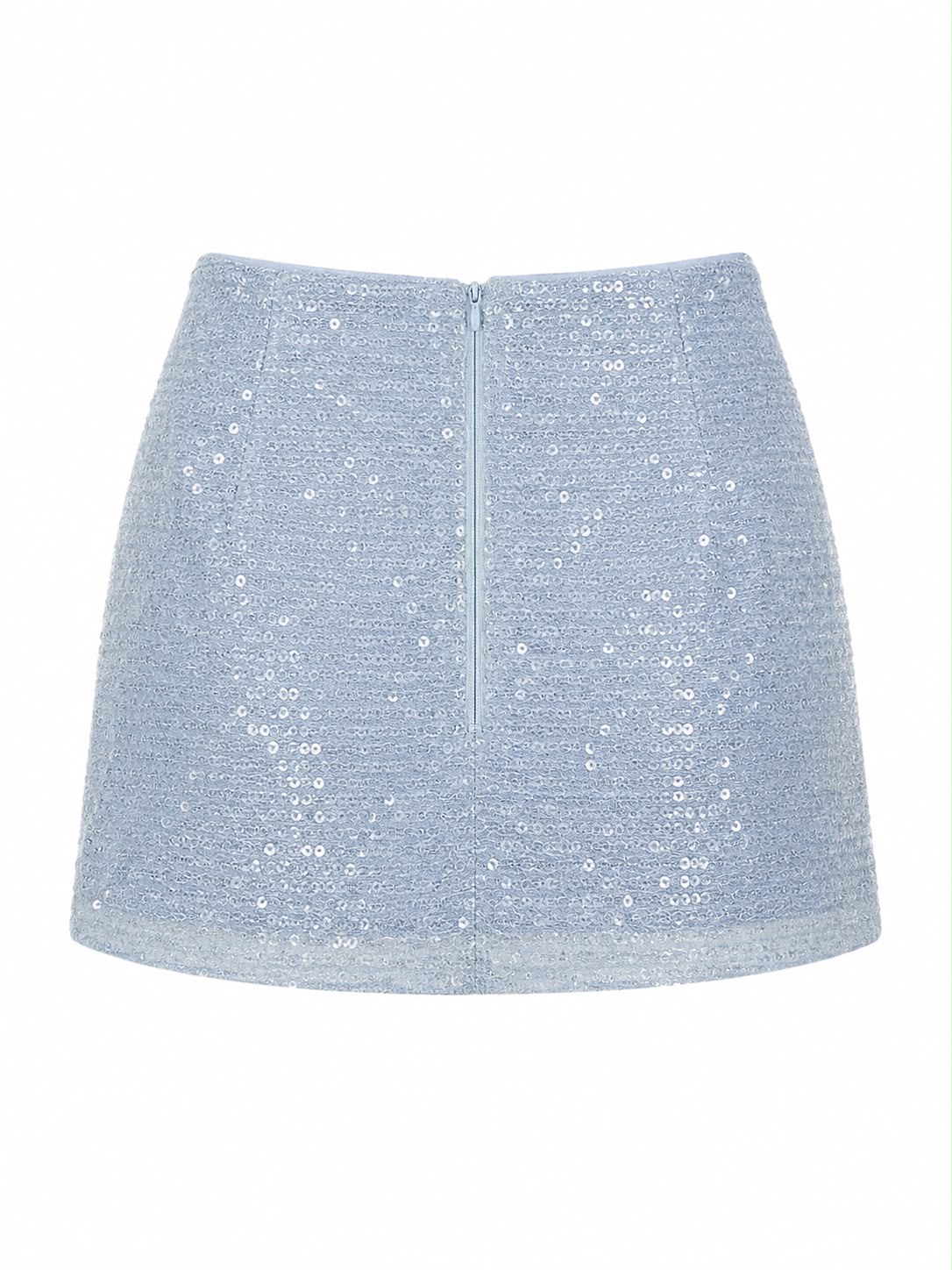 Saia Curta Aquamarine Paetê