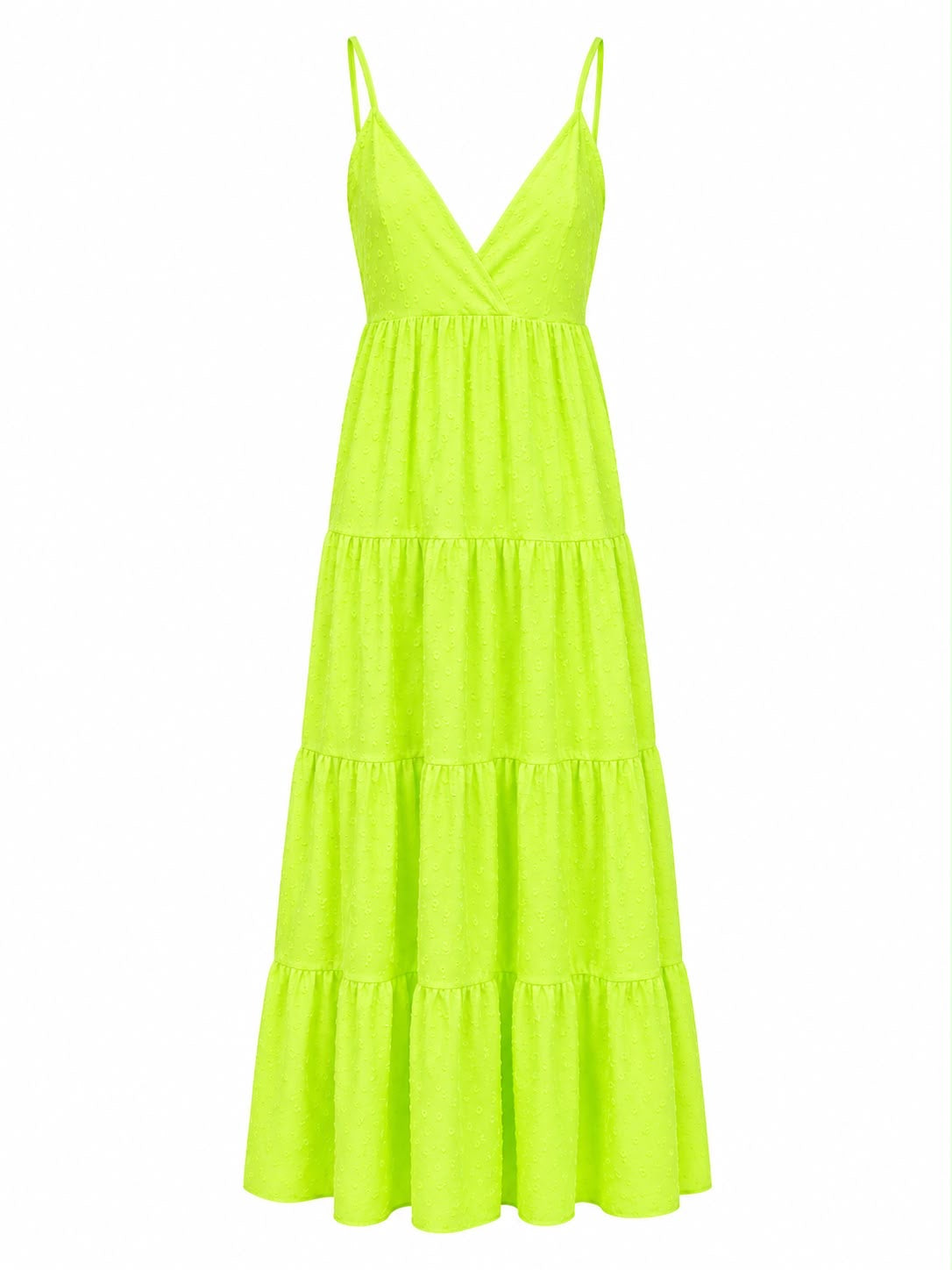 Vestido Fluido Leve de Poa Coração