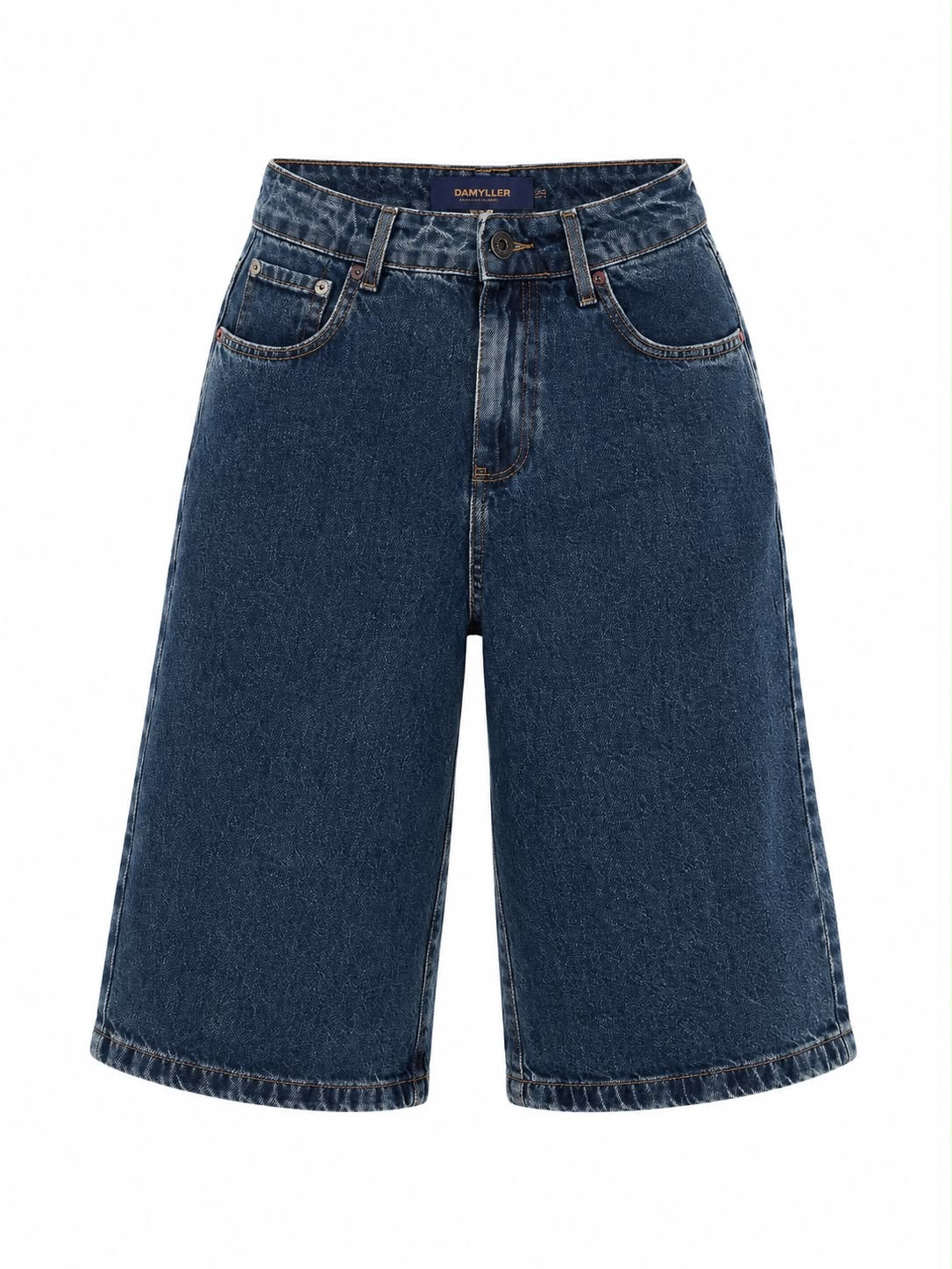 Bermuda Jeans Feminina Média
