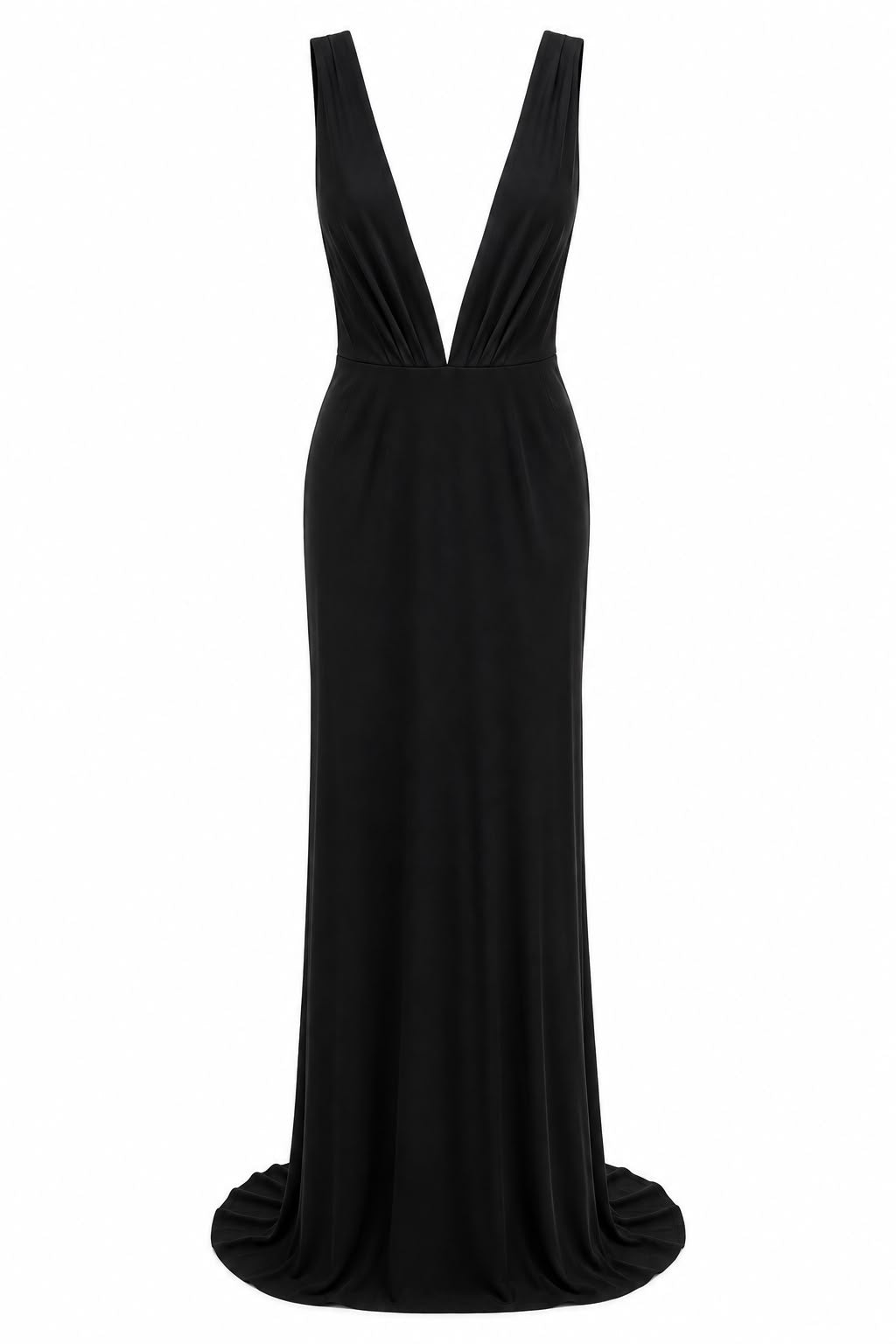 Vestido Longo Bordado Águia nas Costas