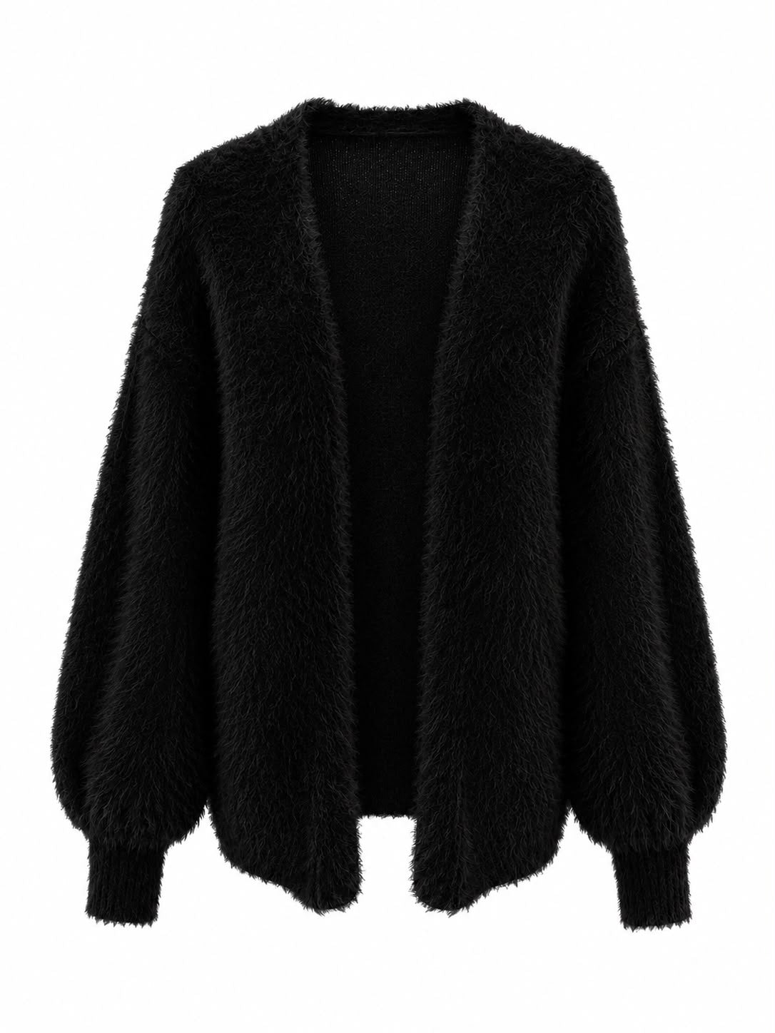 Cardigan Tricot Com Pelinho