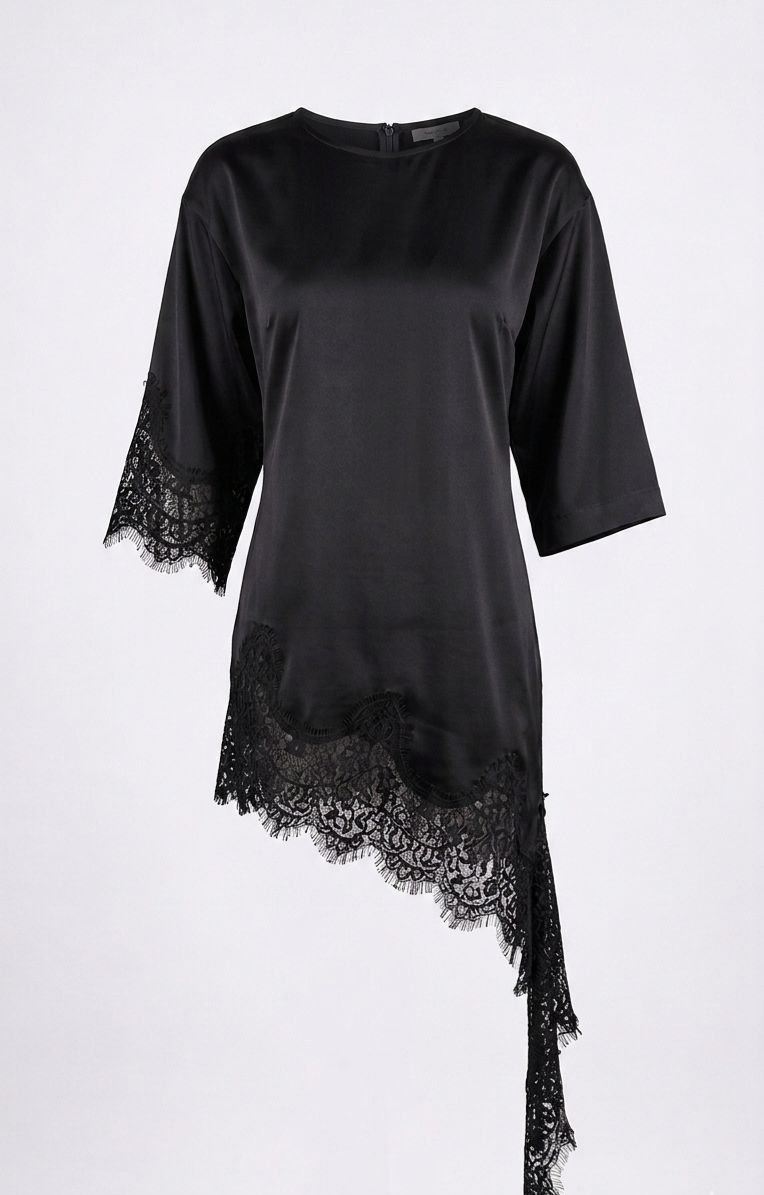 Maxi Tee Lira Com Renda