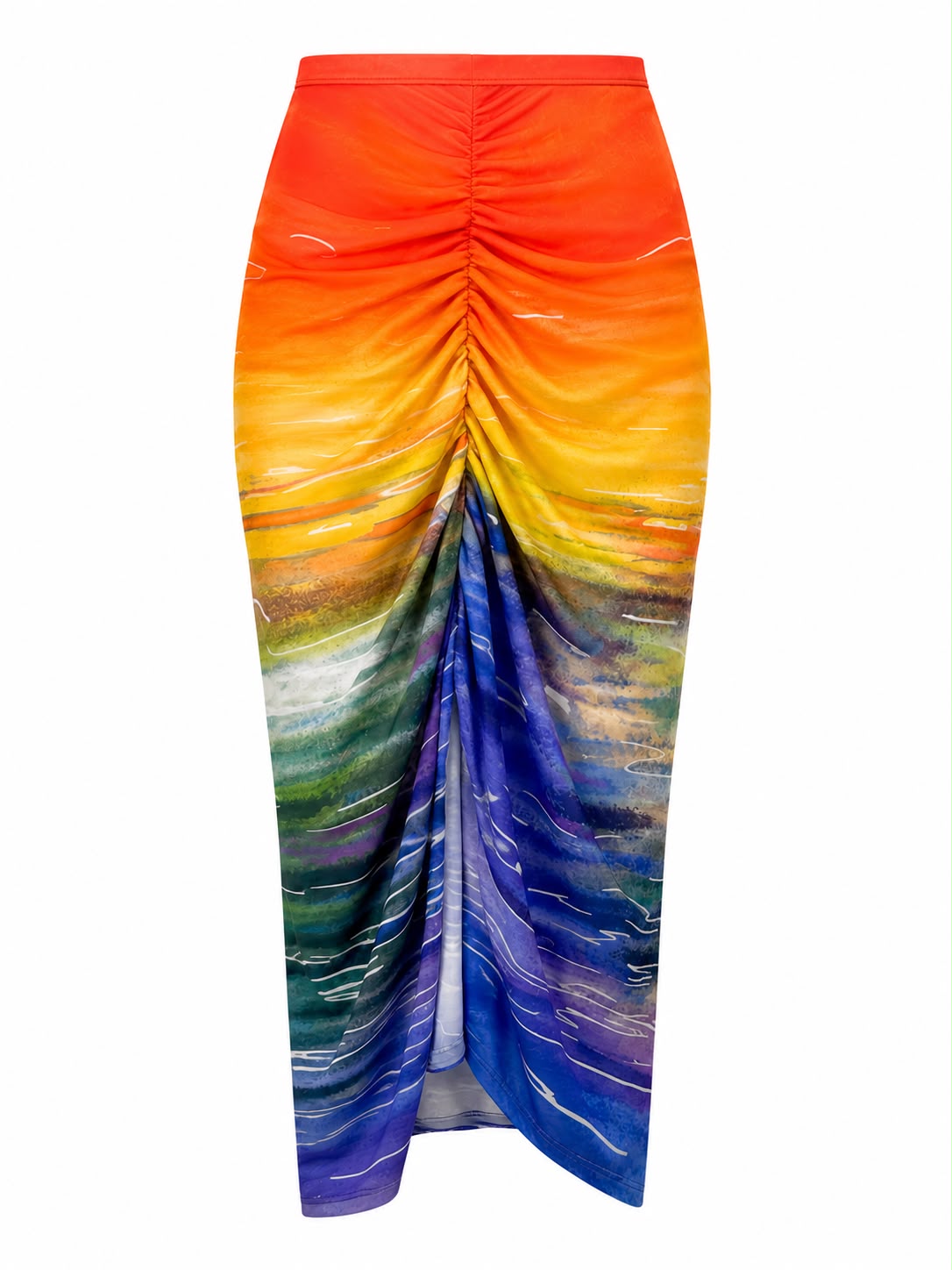 Saia Midi Solis Estampado