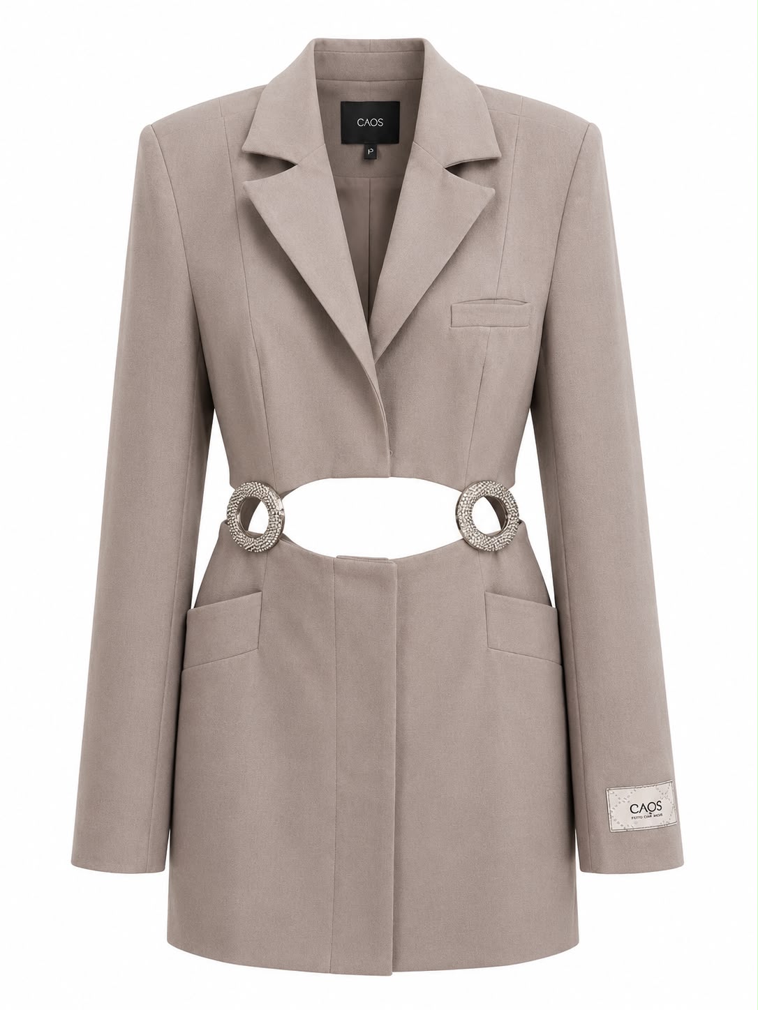 Blazer Dress Cut Out