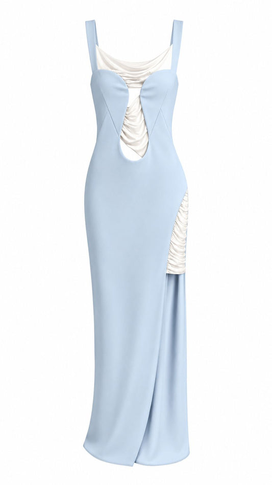 Vestido Assimétrico Com Fenda