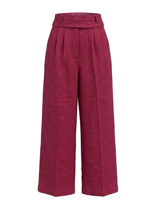 Calça Like Linen C/ Cos Duplo