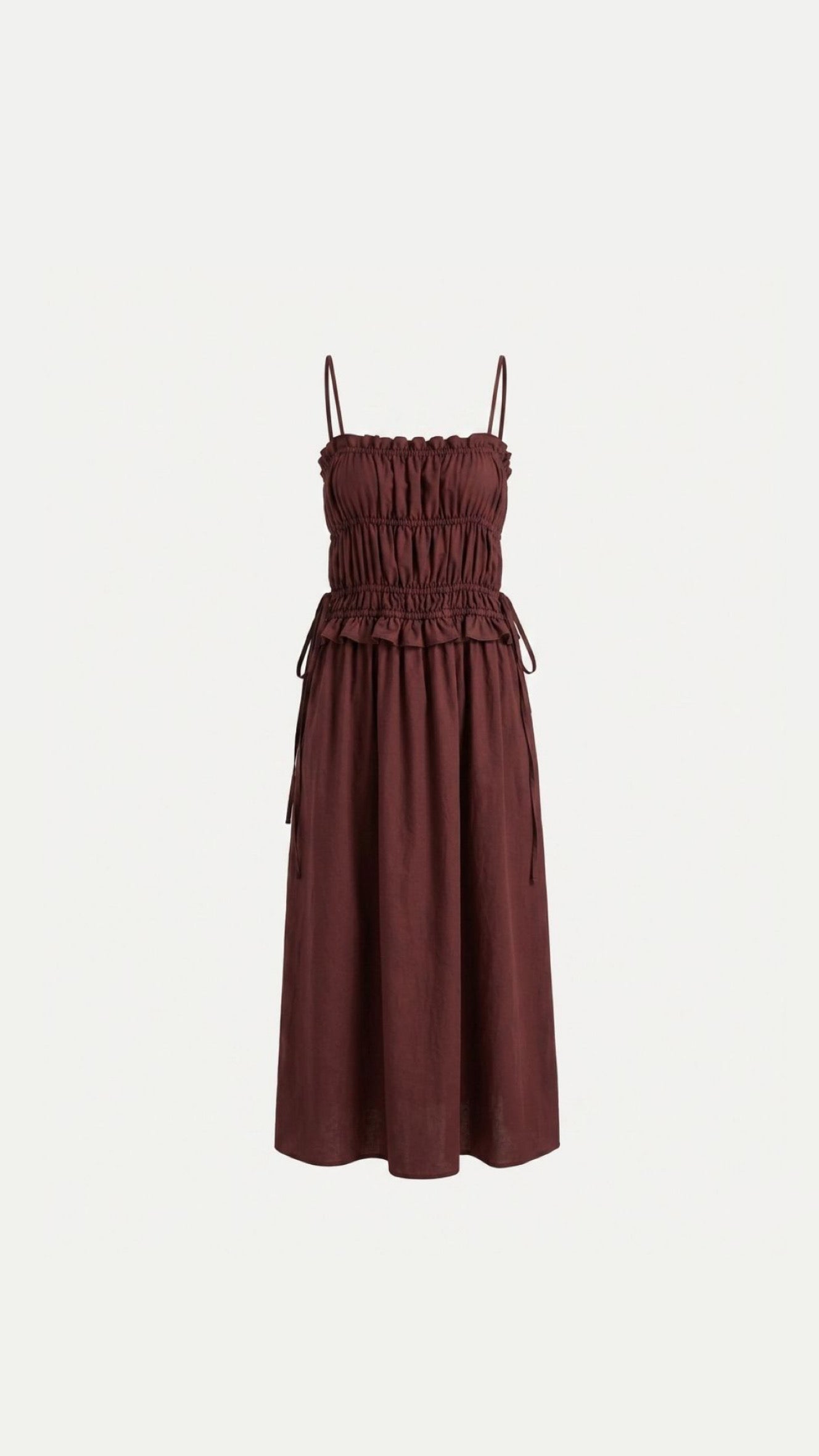 Vestido Midi Amarrações