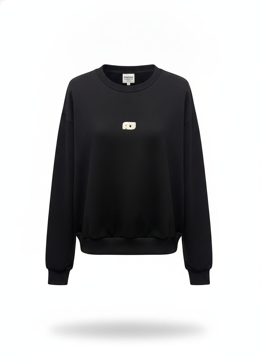 Blusa Moletom Basic Patch