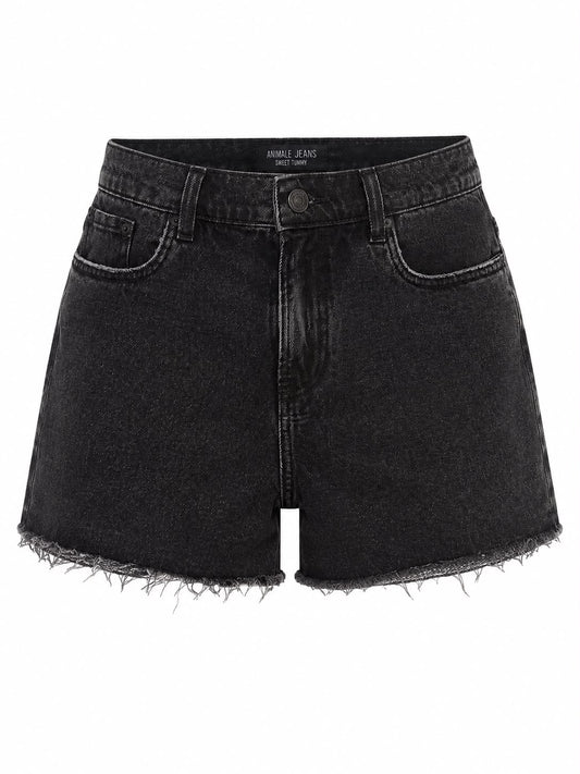 Short Jeans Box Escuro