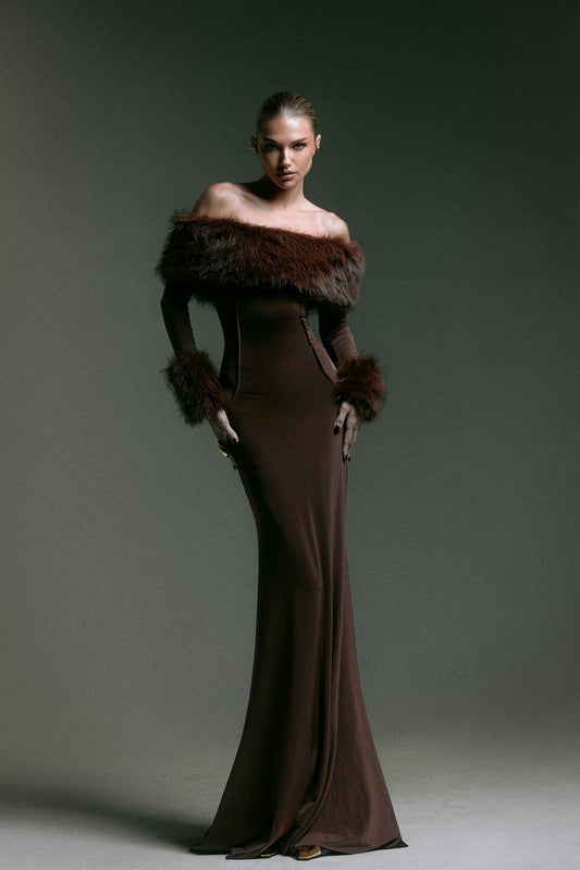 Vestido Jersey Longo