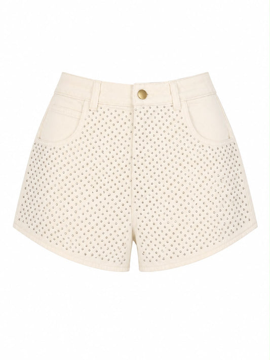 Short Sarja com Termocolante Brilho