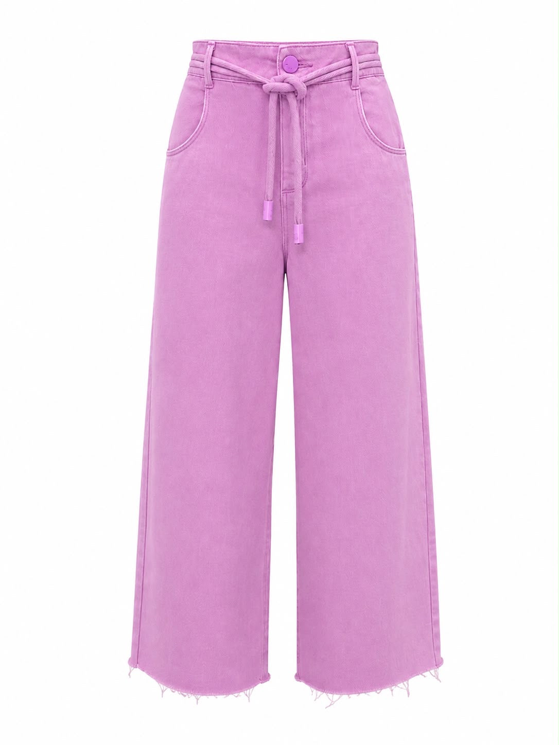 Calça Sarja com Cinto Moderno