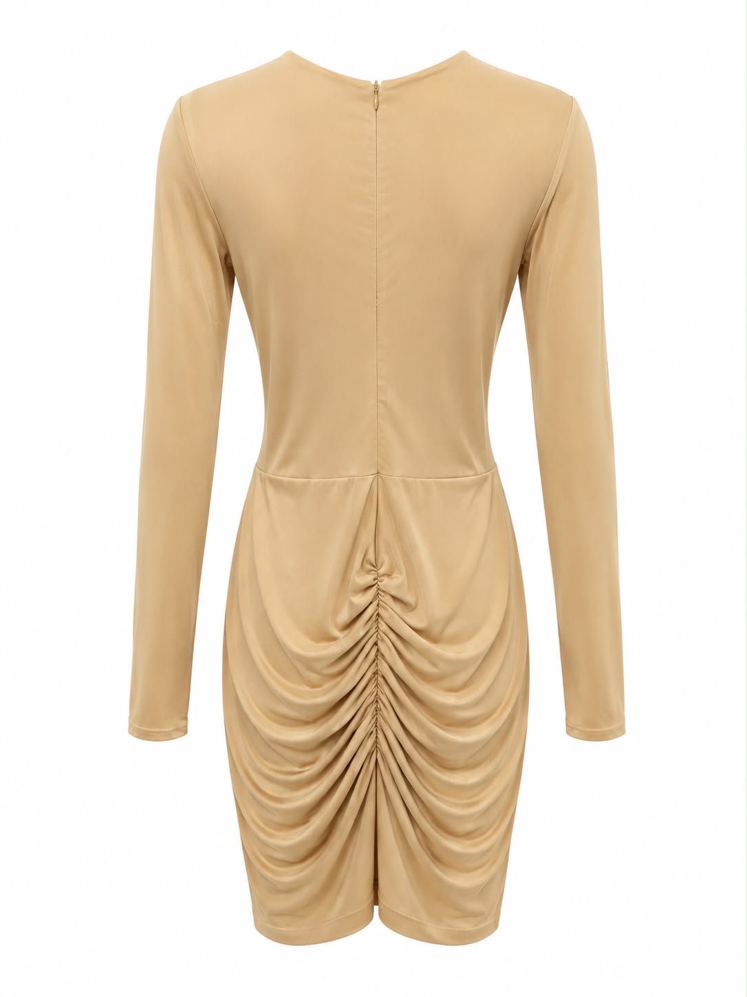 Vestido Drapeado Curto