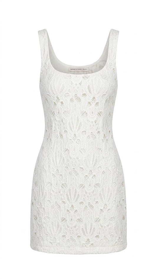 Vestido Curto Textura Conchas