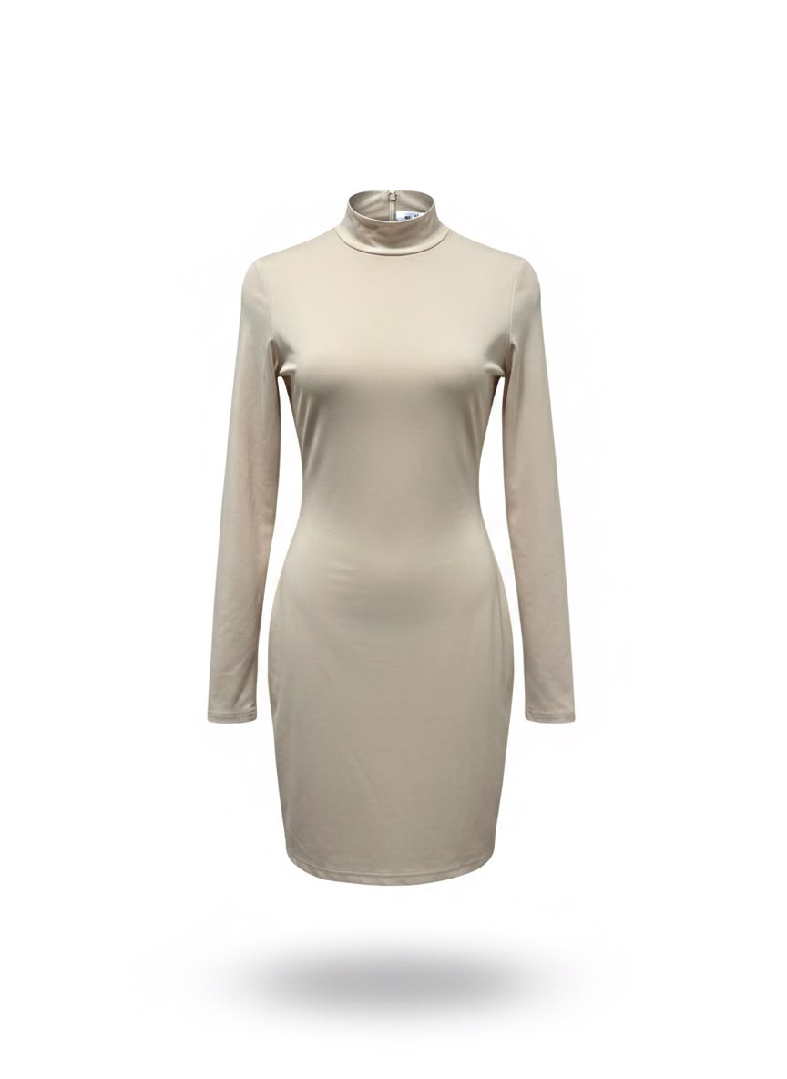 Vestido Gola Alta WL