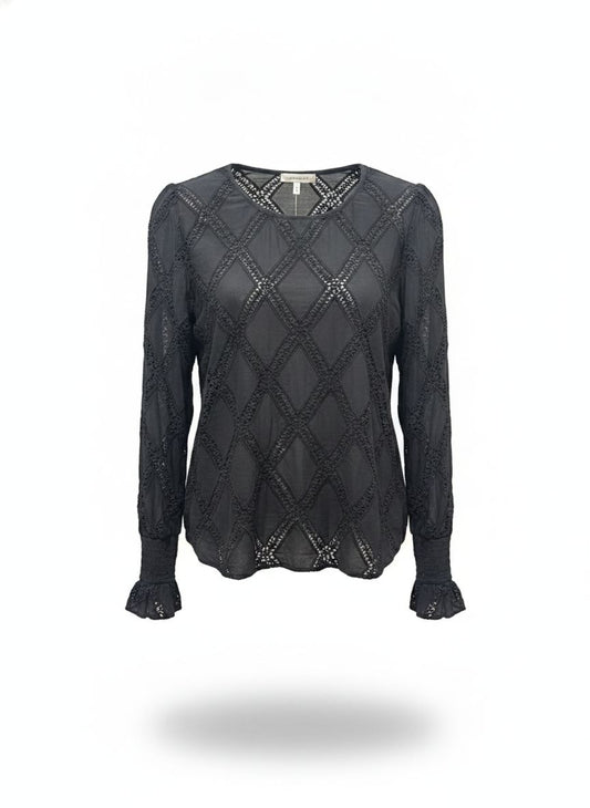 Blusa Voli Manga Bufante