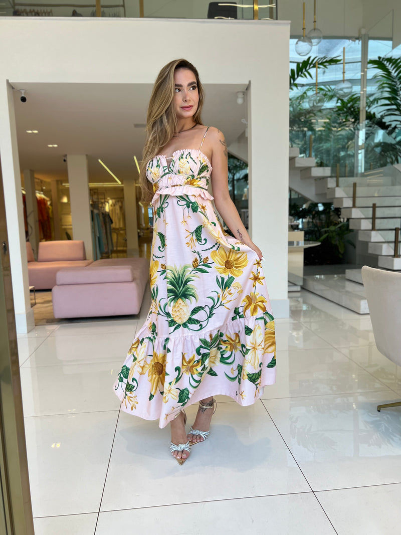 Vestido Beleza de Abacaxi