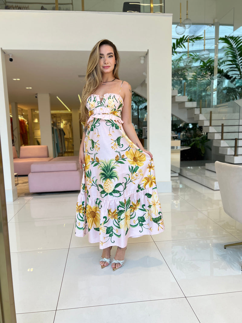 Vestido Beleza de Abacaxi