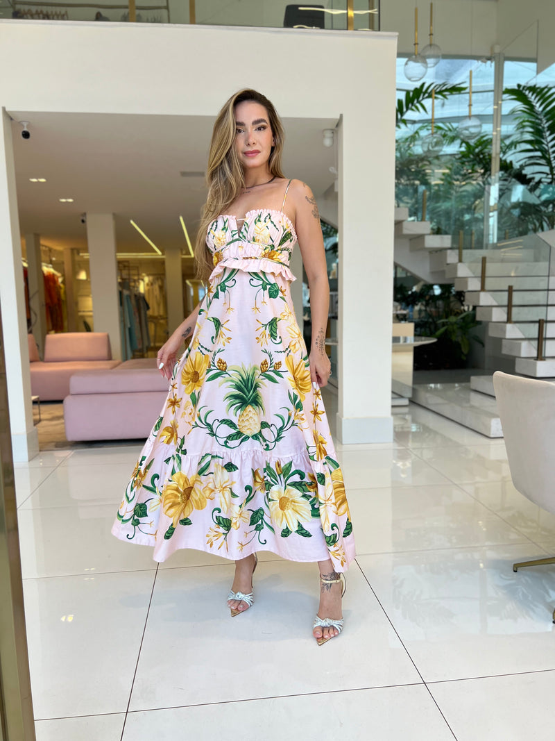 Vestido Beleza de Abacaxi
