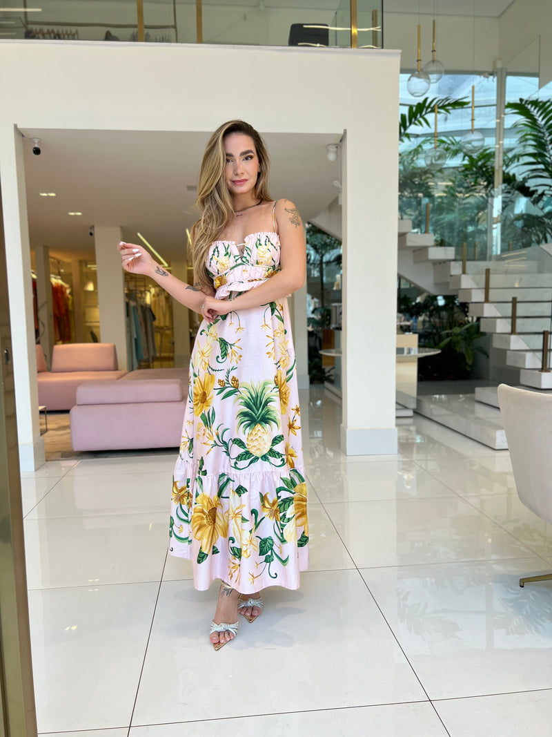 Vestido Beleza de Abacaxi