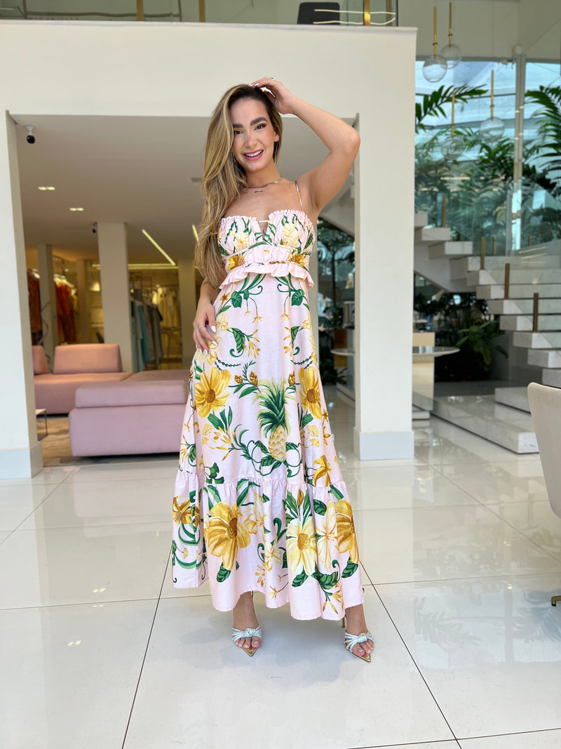 Vestido Beleza de Abacaxi