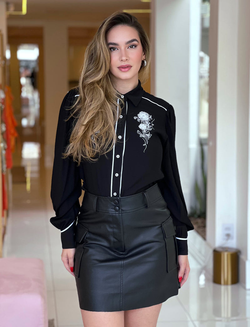 Camisa Feminina Manga Longa