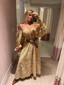 Vestido Laise Arte Vulcanica