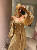 Vestido Laise Arte Vulcanica