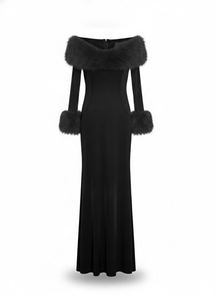 Vestido Jersey Longo