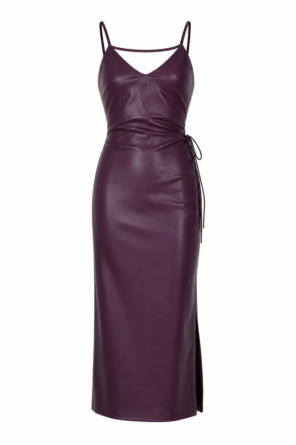 Vestido Like Leather Alça