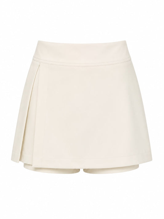 Short Saia Reta em Alfaiataria