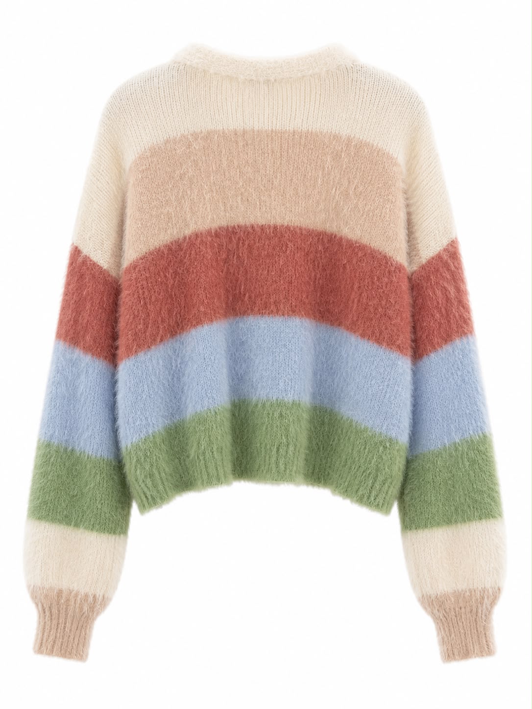 Cardigan Tricot Pelinho Listrado