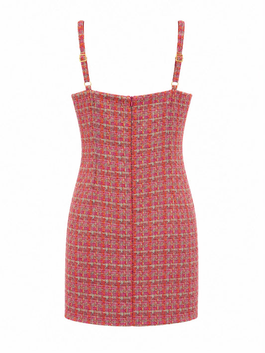 Vestido Curto Aurora Tweed
