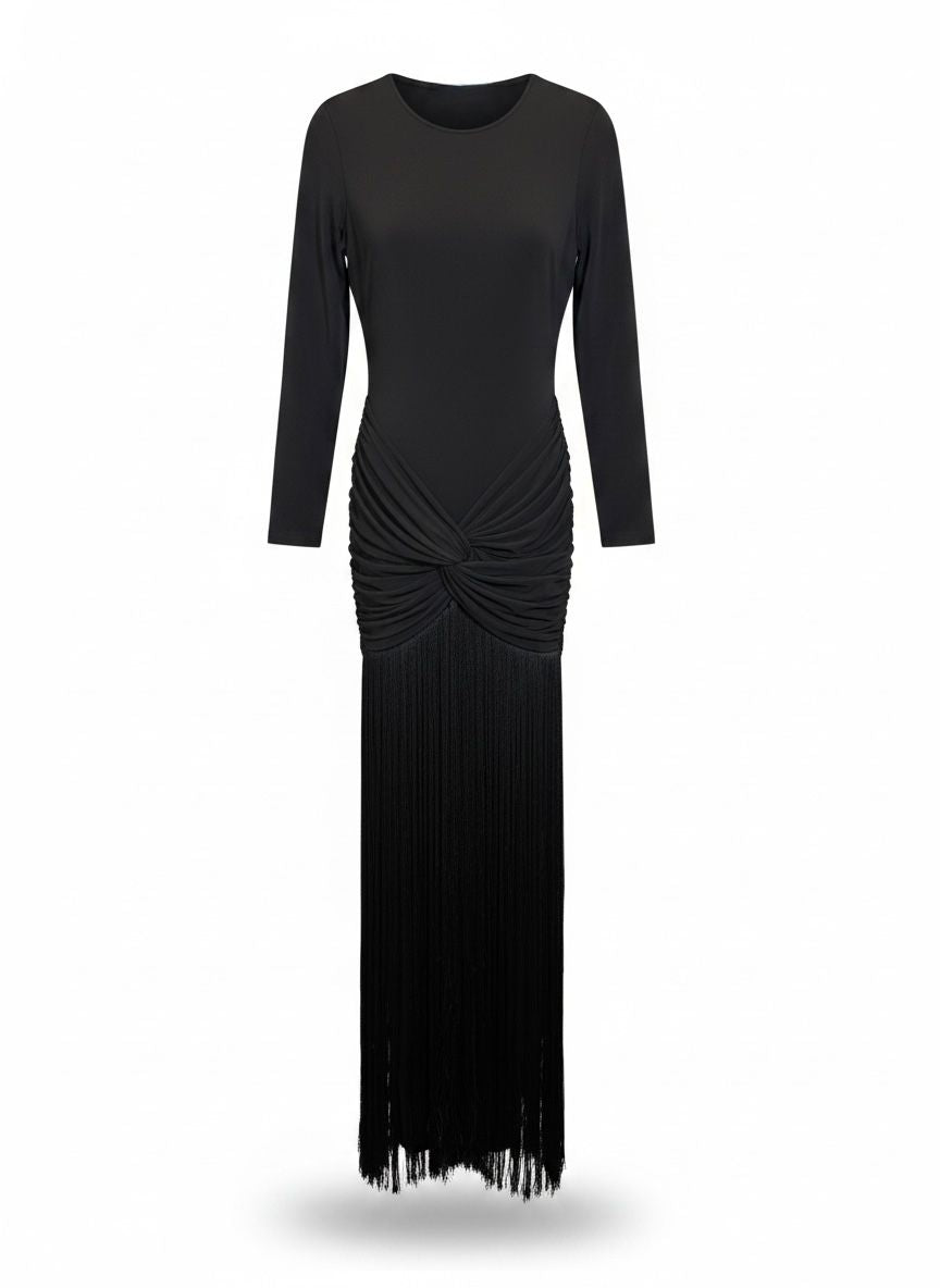 Vestido Jersey Franzido
