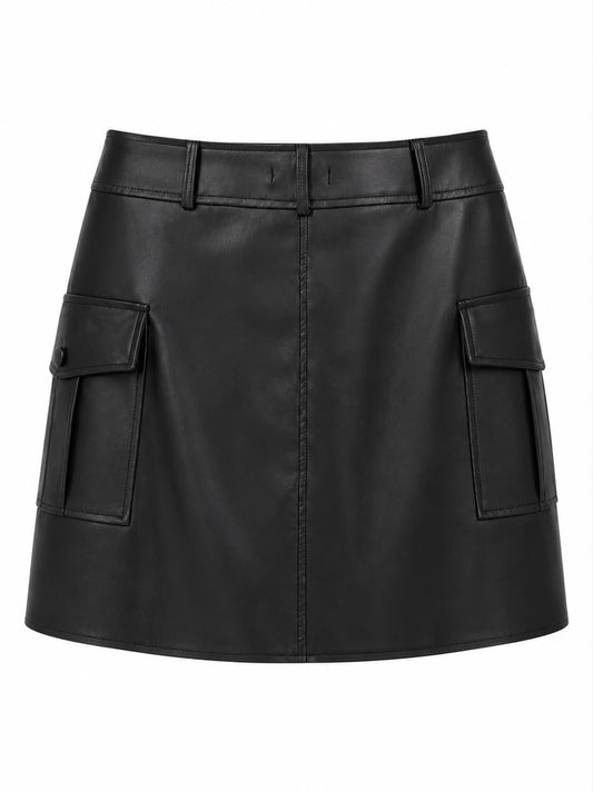 Saia Sharly com Bolsos Laterais
