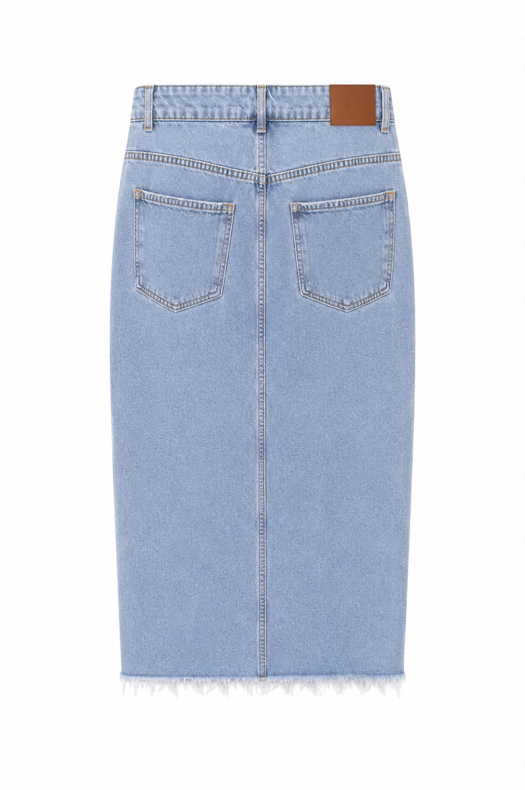 Saia Jeans Super Mídi High