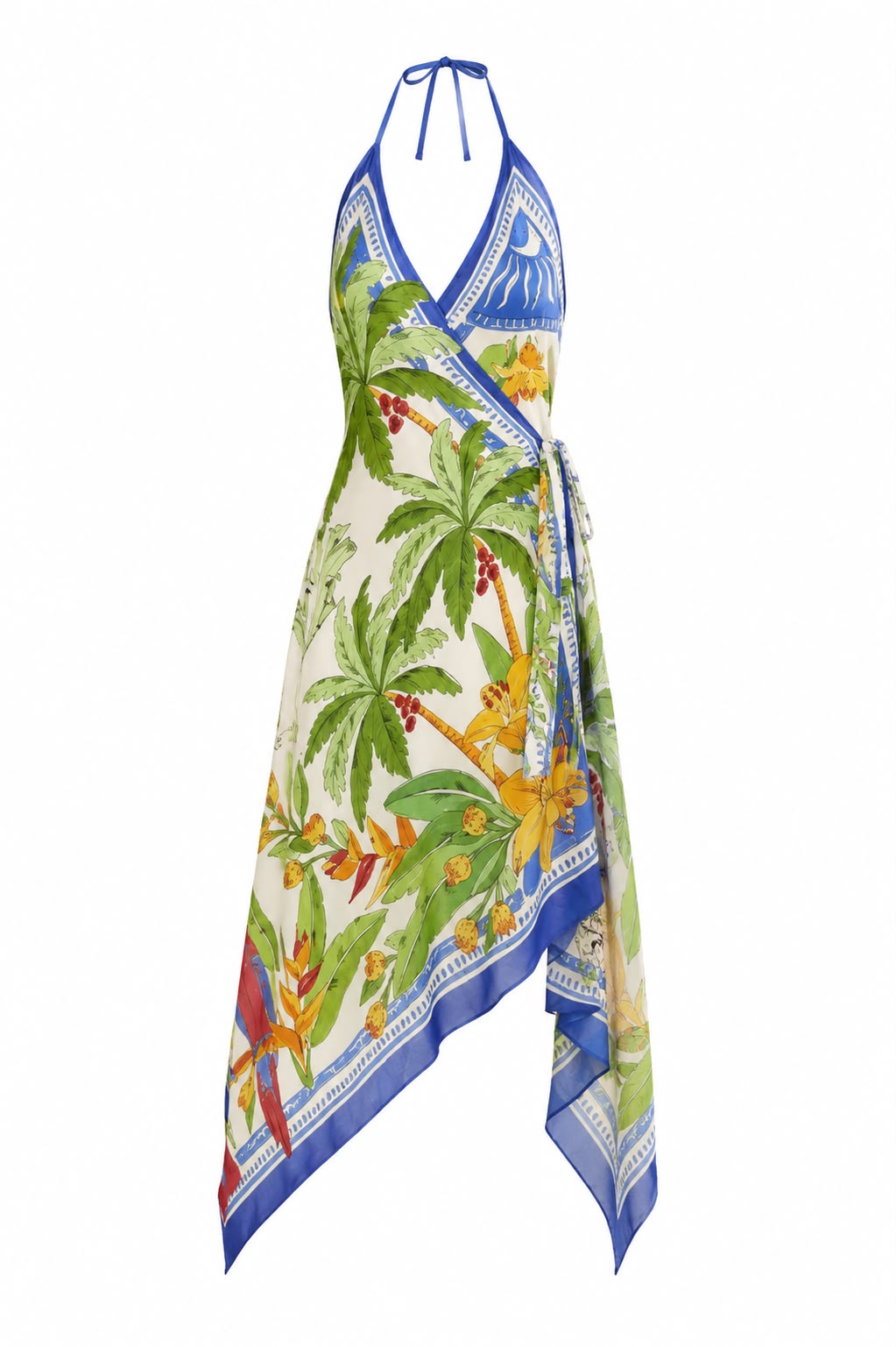 Vestido Midi Conhecer Destino Tropical
