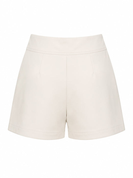 Short Saia Reta em Alfaiataria