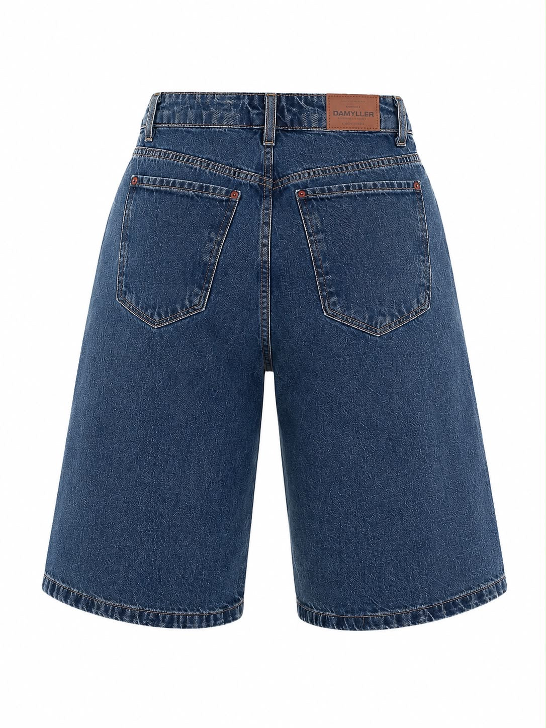 Bermuda Jeans Feminina Média