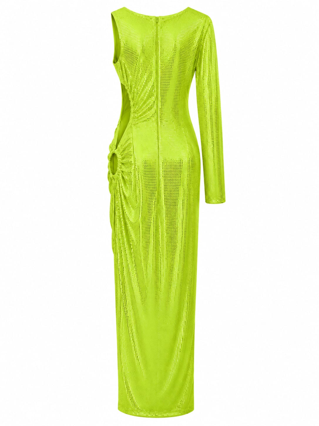 Vestido Longo Brilho Nula Manga