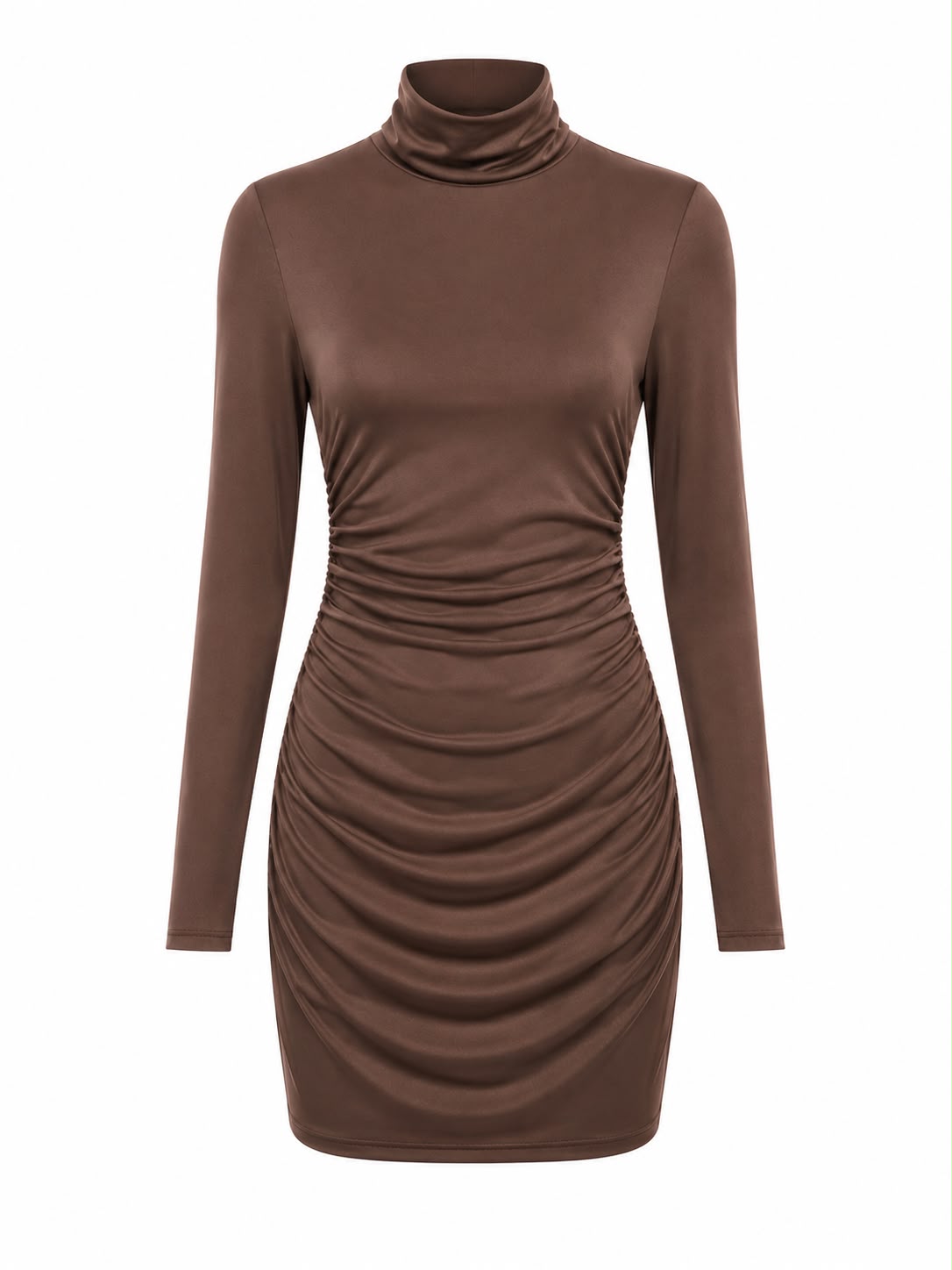 Vestido Curto Malha Decote nas Costas