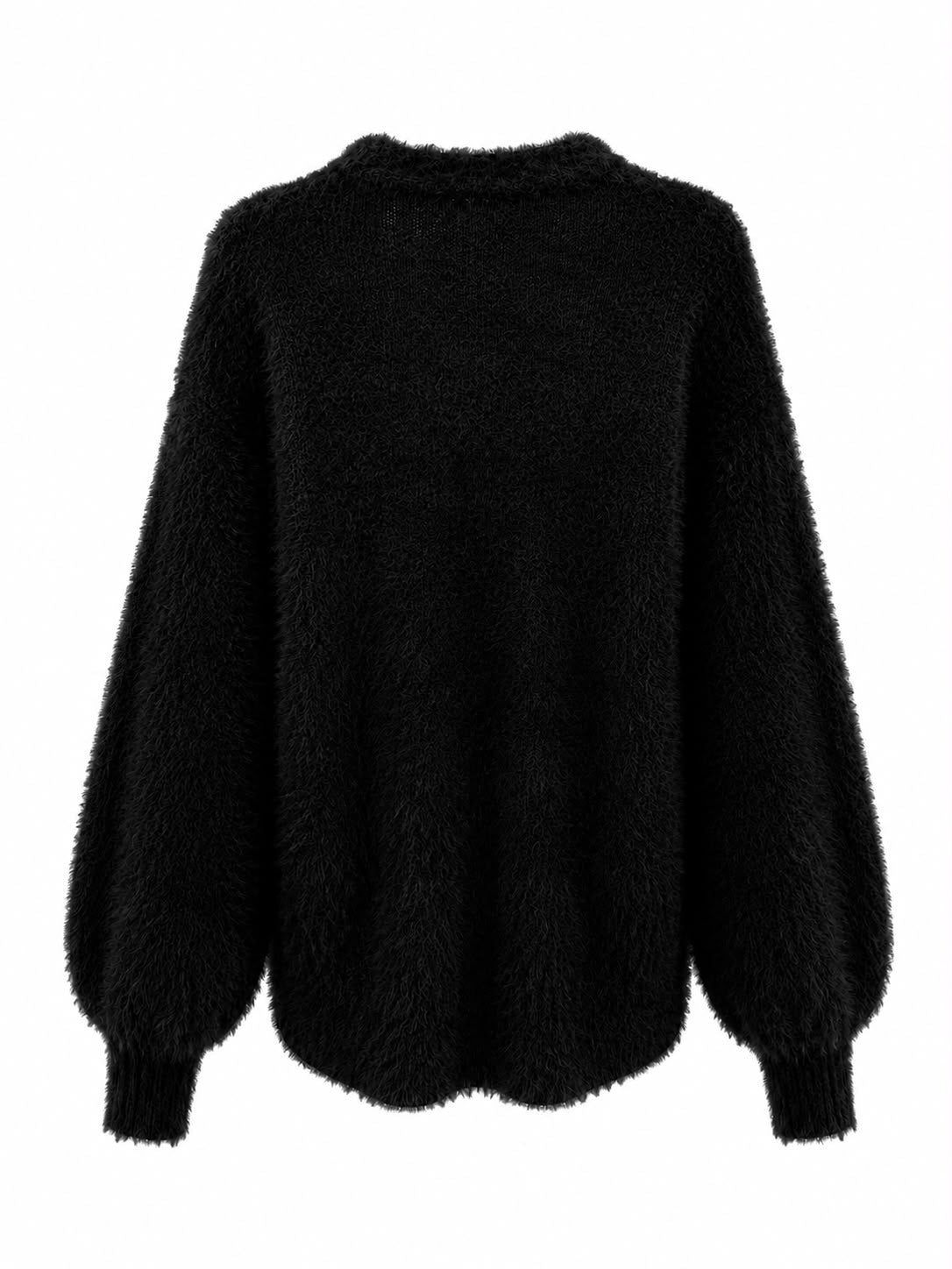 Cardigan Tricot Com Pelinho