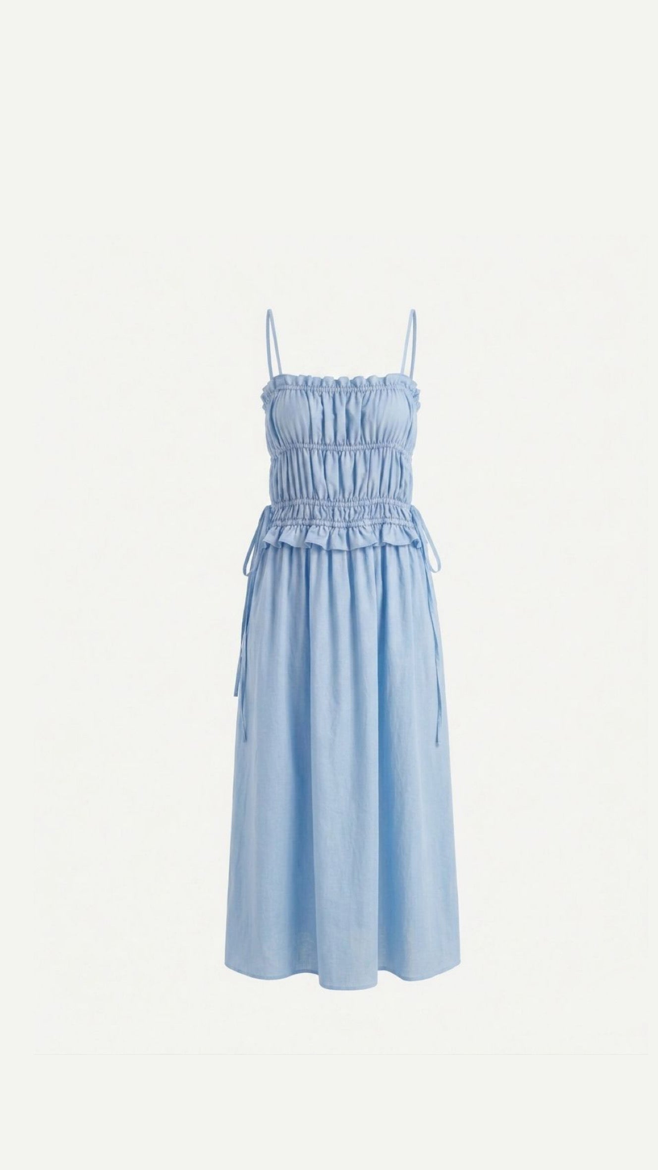 Vestido Midi Amarrações