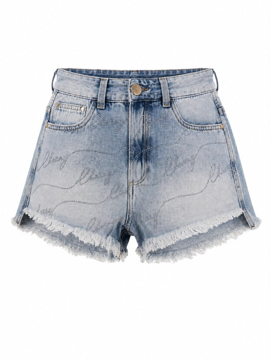 Short Detalhes Charry em Brilho