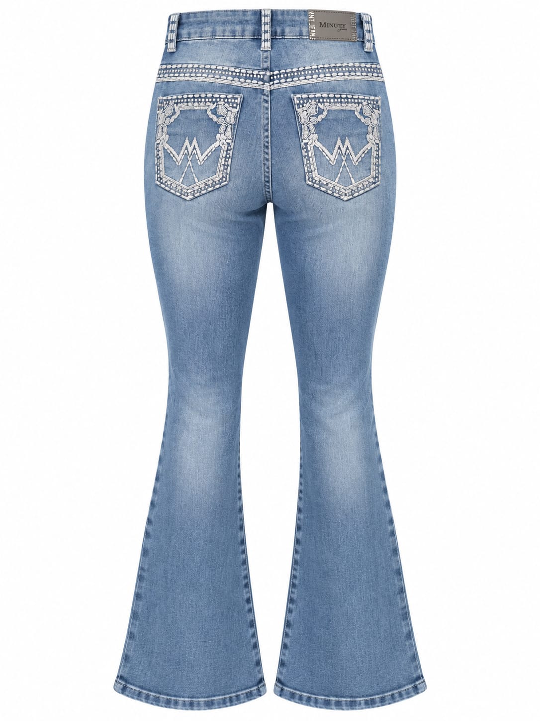 Calça Jeans Flare Pearl