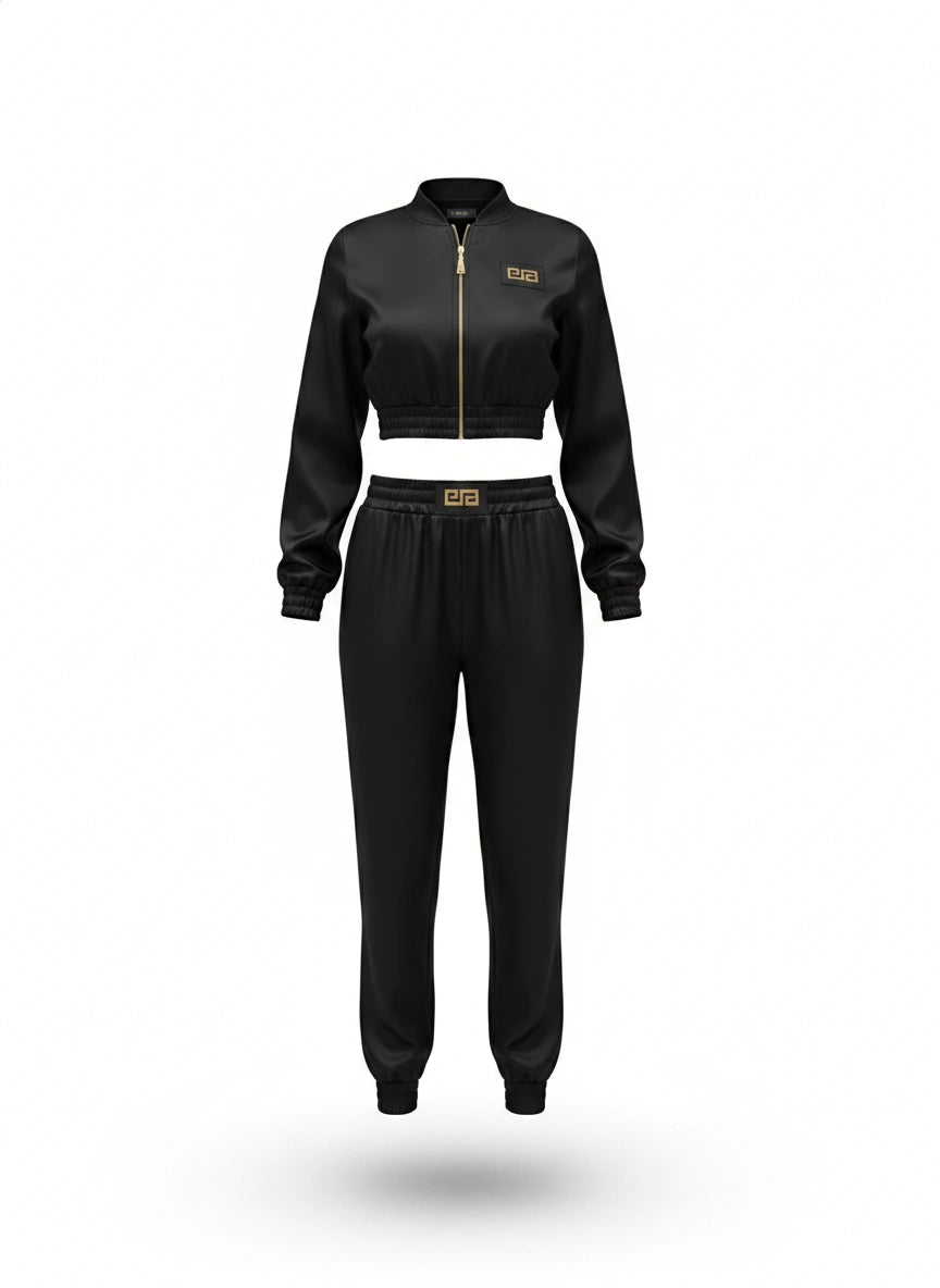 Conjunto Kady da Wanessa Lopez Concept, roupa feminina com top e saia em tecido leve, cores neutras e detalhes elegantes