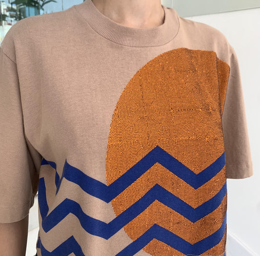 Gray cropped t-shirt by Wanessa Lopez Concept, featuring a stylish design and comfortable fit.